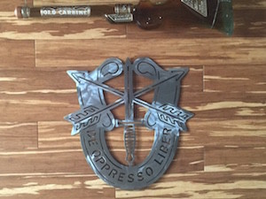 Special Forces Metal Crest Item #: 322050751031
